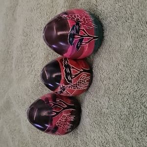 (3) Eggs Made in Kenya  Unique Color